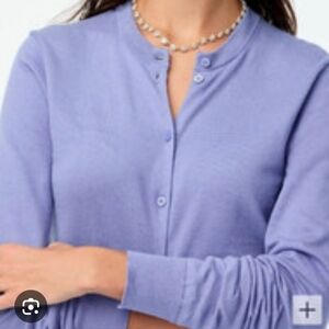 J. Crew Cotton Blend Jackie Cardigan Size Large